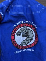 Carlson Gracie Kids Blue Jiu Jitsu Team Gi, Set Orange Ca M-000