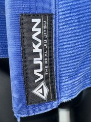 GI Vulkan Size M3 Jiu jitsu Kids Unisex Blue Cotton