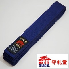 Shureido Karate Purple Belt Obi 4cm Made in Japan Okinawa Official Brand New
