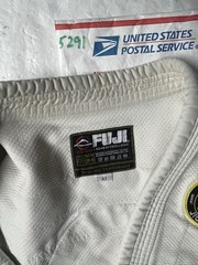 Ribeiro FUJI Kimono GI White 100% Cotton Heavyweight Martial Arts Top Only A3