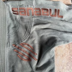 Sanabul Jiu Jitsu Gi Kimono BJJ Size A0 Green Copper Logo