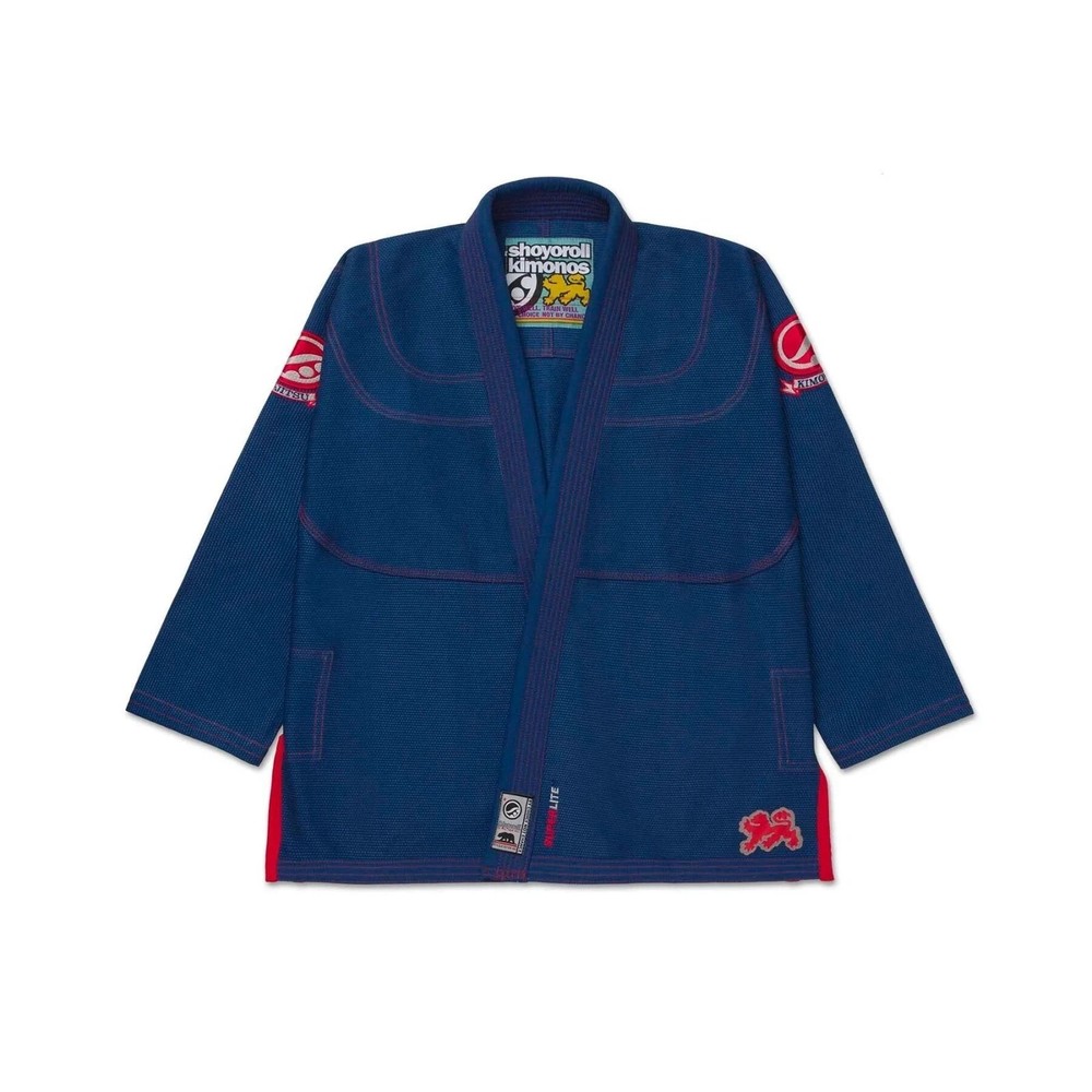 Shoyoroll Superlite Retro Blue BJJ Gi| Kimono 350/450 GSM Top Quality BJJ Gi