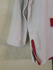 Gracie Barra Equipe Jiu Jitsu Gi Jacket Y6 Kimono White Top Only Size Youth 6