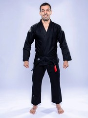 Fuji Sports Baseline 2.0 Mens Brazilian Jiu Jitsu Gi Jiu-Jitsu BJJ – Black/Grey