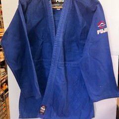 Fuji GI Gear Kimono Size 4 Unisex – Martial Arts Training Gi Blue White Heavy Du