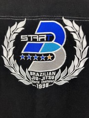 BJJ GII BRAZILIAN JIU-JITSU 1998 WORLD CHAMPION BLACK SIZE A3 *TOP ONLY* RARE!