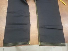 Shoyoroll Gi Black Jiu-Jitsu Kimono Karate Kung Fu Uniform Pants Snake Size A-2