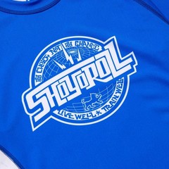 Shoyoroll Competitor 21.Blue Rash Guard SS & Short (Set) Bjj Uniform Jiu Jitsu