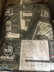 New Shinju Hayabusa GI A4 Pearl Weave 3rd generation Jiu Jitsu Grappling