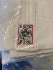 MIZUNO Judo gi Jacket Judogi YUSHO White IJF Official Approved 22JM5A1801