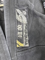 hayabusa jiu jitsu gi Y4 Youth Black MMA Fighters Tough Roll Choke