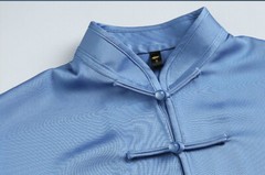 Summer Acetate Ice Silk Taiji Suit Tai Chi Uniform Six Colors Long Sleeved Wushu