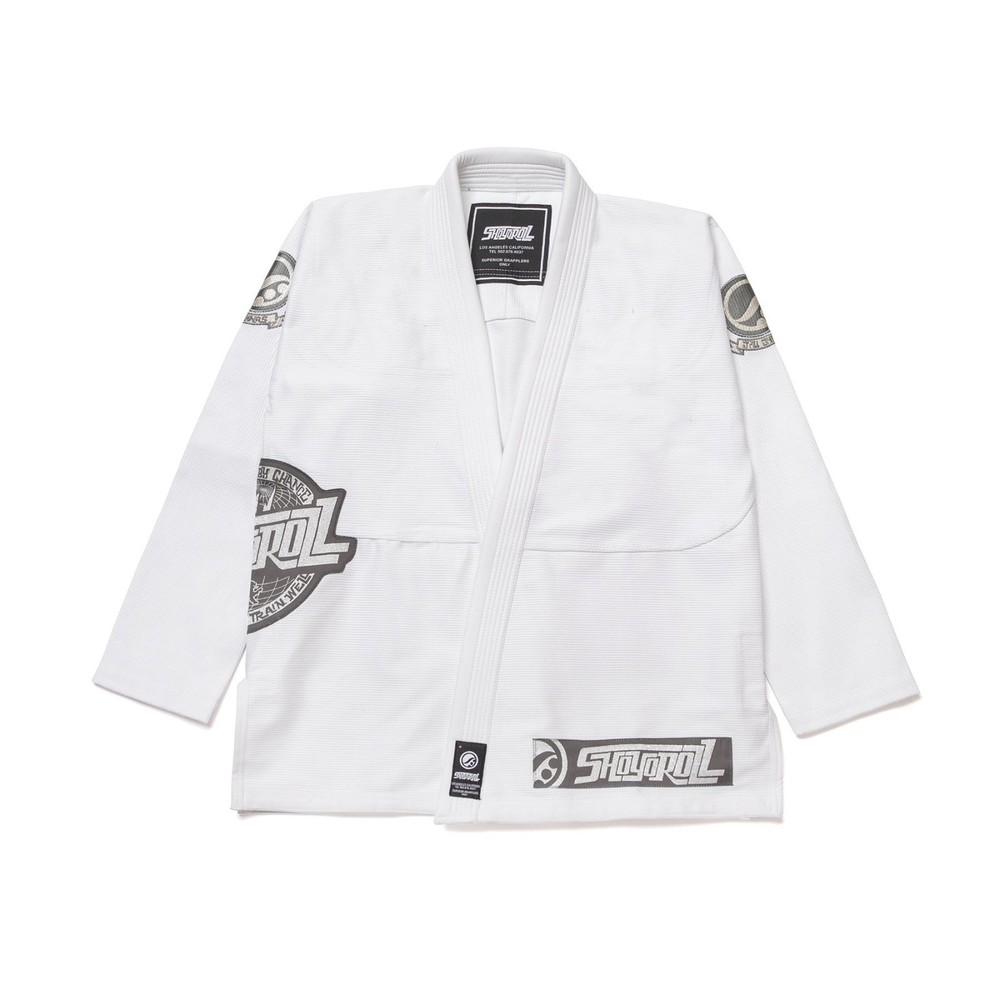 New Best Selling Shoyoroll Carbon Competitor 21.1 (White) Jiu Jitsu Gi 450 GSM