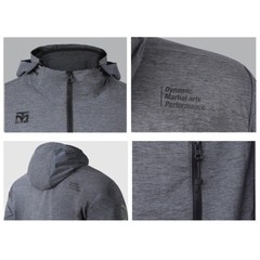 Official Mooto Taekwondo Sports Hooded Martial Arts Wind Breaker Fitness Jacket