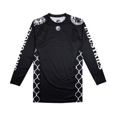 Shoyoroll Batch 142 Aces Rash Guard LS No Gi Bjj Shorts Set Jiu Jitsu Uniform