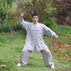Chinese Tai Chi Uniform Wushu Kung Fu Clothing Arts Uniform Jacket Pants Taiji