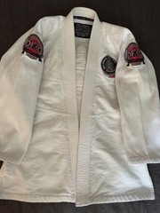 Brazilian Jiu Jitsu Gi/ Kimono Da Firma Kimono Co White Top Only Sz A 2L
