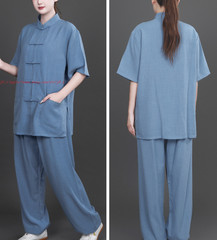 Chinese Tai Chi Uniforms Kung Fu Clothing Unisex Cotton Linen martial arts Suit