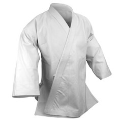 14 oz Ultra Heavy Karate Jacket Uniform Martial Arts Gi Black or White