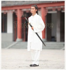 3 Pieces Wudang Taoist Robe Kung Fu Tai Chi Suit Martial Arts Wu Shu Uniform