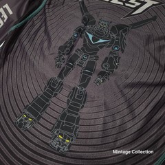 RARE ILLEST WORLWIDE x VOLTRON BRAZILIAN JIU JITSU BJJ MMA RASH GUARD SIZE LARGE