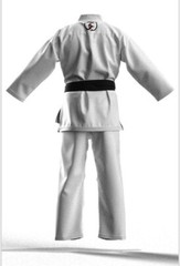 Men’s Kimonos Fearless COMP -White Kombatusa GI 450 GSM Pearl Weave Fight Wear