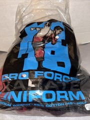 ProForce Demo Team II Karate Uniform Medium Weight Size 3 Red/Black 5’6″ – 5’8″