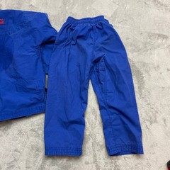 Gracie Barra Set Pants Top Youth Y3 Blue Gi Equipe GB Edition Jiu Jitsu Set