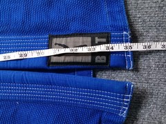 Brazilian Top Team BTT Competition BJJ Gi Jacket A3 Blue Murilo Bustamante
