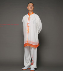 Summer Chinese Tai Chi Linen Uniforms Unisex Wushu Kung Fu Suit Clothing Sets