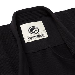 New Shoyoroll Black Tana Competitor Kimono BJJ Gi Karate Jiu-Jitsu Uniform+Bag