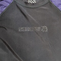 Sanabul Rash Guard Mens 2XL Ranked Purple Black Jiu Jitsu BJJ MMA