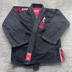UFC Gym Gi Top Size A1 Youth KNGZ Jiu Jitsu BJJ Brazilian MMA Black