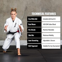 Elite Sports Ultra Light Womens BJJ GI IBJJF