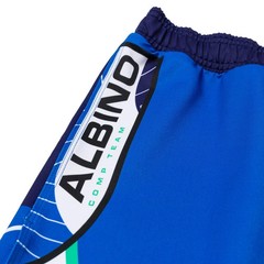 Albino and Preto RNG Comp (Blue) Rash Guard SS Training Short (SET) No Gi Kimono