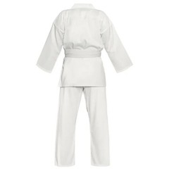 Custom Adult/Kids 100% Cotton 8oz White Karate Uniform | All Sizes | Free Belt
