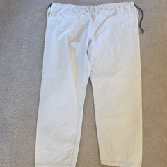 ICS Scramble BJJ Gi Jacket & Pants Set White Adult A4