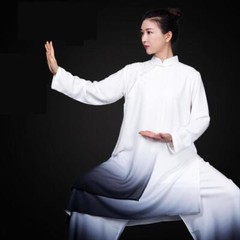 Women Cotton Yaga Wing Chun Tai Chi Suit Kung Fu Wushu Martial Arts Uniform