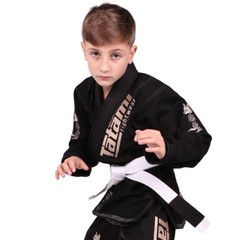 Tatami Fightwear Meerkatsu Kids Animal BJJ Gi – Black