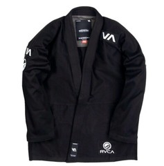 Shoyoroll BJJ gi Kimono RVCA V2 Batch 60 Uniform 450 GSM Black *with Bag*