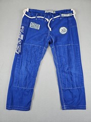 Moya Brand 025 Royal Blue Pants Size K3 Jiu Jitsu Jujutsu 29×23