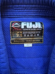 Fuji Basic Super Lightweight Mens Brazilian Jiu-Jitsu BJJ Gi – Navy Blue
