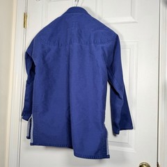 Elite Sports BJJ Gi Jacket Blue A2 Mens Medium Brazilian Jiu Jitsu Kimono Top