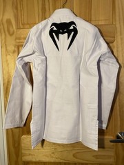 Venum Contender 2.0 Brazilian Jiu-Jitsu BJJ MMA Kimono Gi Uniform White A1 NWT