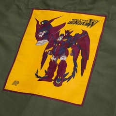 Albino and Preto A&P x Wing Gundam Epyon Olive BJJ Gi JIU JITSU Kimono 450GSM