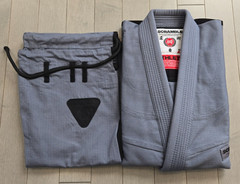 Scramble Athlete Pro Mens BJJ Gi – Grey A2