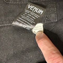 Venum Contender A2.5 Elite Brazilian JIU-JITSU Gi Solid Black Adult Unisex M/L
