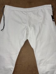 Tatami Nova Jiu Jitsu Gi Men’s Fighter Pants White Sz 40X30 Baggy MMA Wear