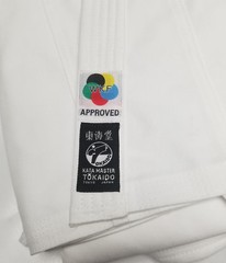 Tokaido Karate Middleweight Kata WKF Gi, Silver 12oz American Cut Uniform