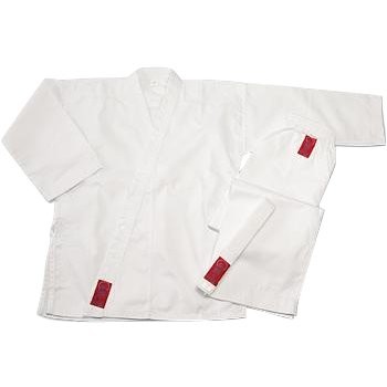 Gladiator 7.5 oz. Elastic Drawstring Medium Weight Uniform, White, 00